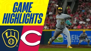 Brewers vs. Reds Game Highlights (7/15/21/23) | MLB Highlights