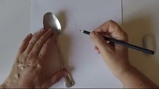 Tulipani disegnati col cucchiaio! Super facile