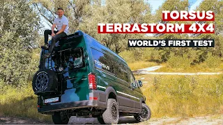 BigTest Torsus Terrastorm 4х4 | World’s first test of a minibus for off-roads