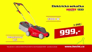 HECHT 1333 - elektrická sekačka