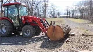 #382 NO WAY Can this Tractor Lift This, According to Loader Specs. Don't try this at home!