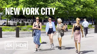 [4K] New York City 🗽 Spring Walk - High Line, Hudson Yards, Little Island, Pier 57 [May. 2022]