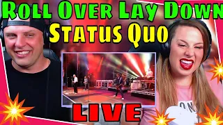 Status Quo - Roll Over Lay Down - Download ,Donington Park | THE WOLF HUNTERZ REACTIONS