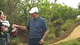 Wayne Gretzky signing autographs  at MJCI Michael Jordan 2012 golf event at Vegas