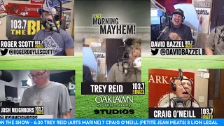 MORNING MAYHEM LIVE FROM THE OAKLAWN HOT SPRINGS STUDIOS