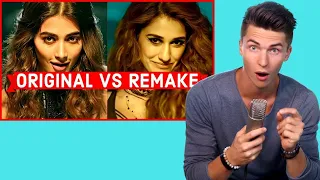 VOCAL COACH Reacts to INDIAN MUSIC - Original vs REMAKE - Which do you like?