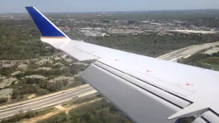 Picturesque landing in San Antonio, Texas