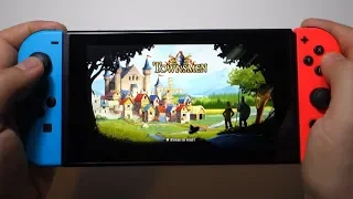 Townsmen Nintendo Switch gameplay