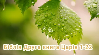 Аудіо Біблія українською мовою ❤️ Друга книга Царів 1-22🌷#біблія