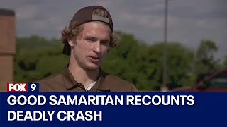 Good Samaritan recounts terrifying moments after deadly I-94 pileup crash I KMSP FOX 9