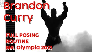 Brandon Curry Olympia 2021 Full Posing Routine