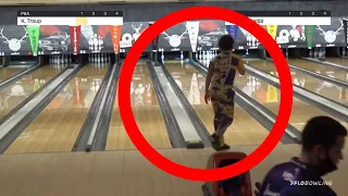 Kyle Troup Makes The 7-10 In Practice For 2021 PBA World Championship