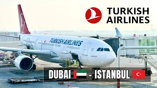 TURKISH AIRLINES A330 | Dubai to Istanbul | Full flight report [March 2024]