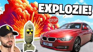 Lovim *BOMBA NUCLEARA* cu MASINA in BeamNG.drive