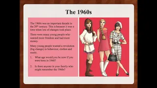 The Swinging Sixties Lesson