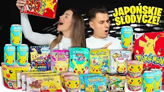 ZJEDLIŚMY RZADKIE SŁODYCZE POKEMON Z JAPONII!