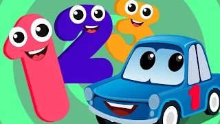 Zeek And Friends | ten little numbers | car song | rhymes for children