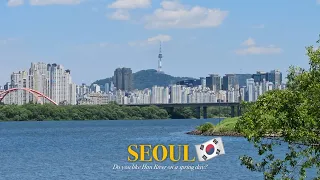 🇰🇷Do you like Han River on a spring day?☘️ Scenes of Seoul, South Korea | my sweet Seoul
