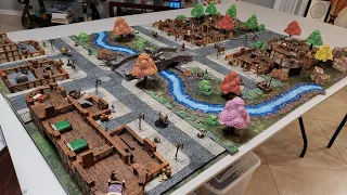 Warlock Town & Village adventure table