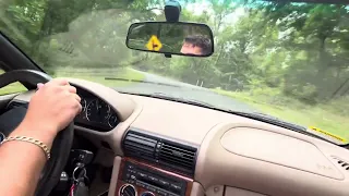 BMW Z3 driving video