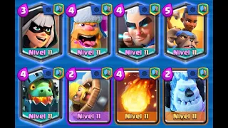 12 VICTORIAS CON MAZO DE BRIDGE SPAM CARNERA CLASICO EN CLASH ROYALE