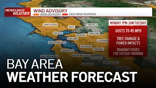 Bay Area Forecast: Wind & Heavy Rain Ahead