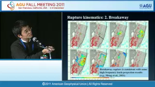 Fall Meeting 2011: The Great 11 March 2011 Tohoku Earthquake II