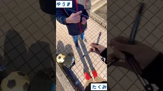 #short #ペン回し #中学1年生 #balisong #バタフライナイフ ペン回し×バタフライナイフ