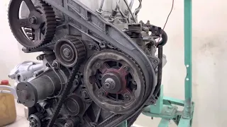 Hyundai D4BB engine timing marks