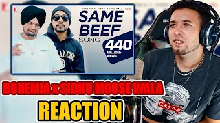 Punjabi Rap Pionir Bohemia - Same Beef Song (ft. Sidhu Moose Wala) || Classy's World Reaction