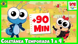 Temporada 1 a 4 - Completo | Bob Zoom | Vídeo Infantil Musical Oficial @BobZoom