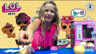 Opening LOL Pets Blind Bag Balls - Animals that Pee Cry Spit and Change Color-Youtube