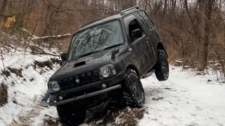 Suzuki Jimny Снежный лес