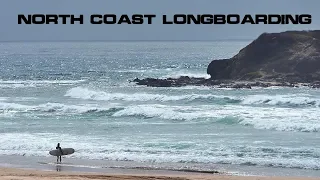 North Coast longboarding with Tia, Fraser and Hisamoto