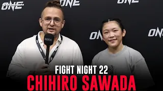 Chihiro Sawada wants Ham Seo Hee next | ONE Fight Night 22