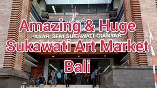 Amazing & Huge Sukawati Art Market Bali.