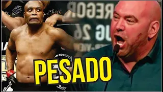 Dana White detonou Anderson Silva após ele ser nocauteado