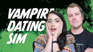 VAMPIRE DATING SIM Romancelvania 🎃 Hallowstream 2023 | Let's Play Romancelvania