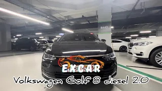 Обзор автомобиля Volkswagen Golf 8 diesel 2.0