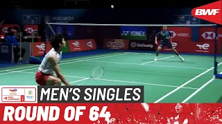 TotalEnergies BWF World Championships 2021 | Chou Tien Chen (TPE) [4] vs Sitthikorn Thammasin (THA)