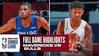 MAVERICKS vs BULLS | NBA SUMMER LEAGUE | FULL GAME HIGHLIGHTS