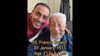 Top 10 OLDEST LIVING MEN as of 21 December 2023