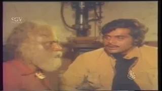 Ambareesh Shocked to Hear his Father Flashback | Best Scenes of Kannada Movies