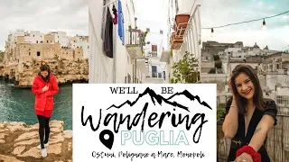 Explore Puglia, Italy With Us | Ostuni, Polignano a Mare, Monopoli Vlog | Study Abroad