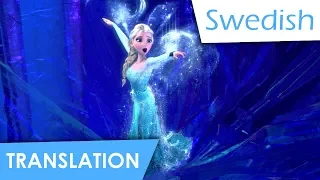 Let it go (Swedish) Lyrics & Translation