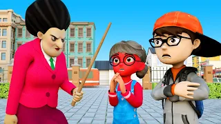 Bad Action Homeless Nick - Scary Teacher 3D Doll Squid Game I am Sorry Sad Story
