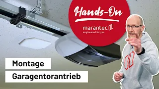 Montage Garagentorantrieb | Marantec Hands-On 🙌