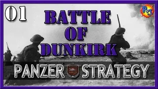 Let's Play Panzer Strategy | Walkthrough Gameplay | Battle of Dunkirk Part 1