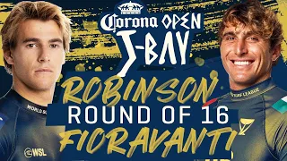 Jack Robinson vs Leonardo Fioravanti | Corona Open J-Bay 2023 - Round of 16 Heat Replay
