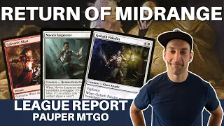 MIDRANGE IS BACK! In Pauper on MTGO we are seeing Boros Synth take the top slot!